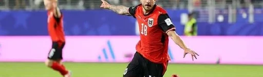世界杯-奥地利3-1约旦 阿瑙托维奇点射并造乌龙