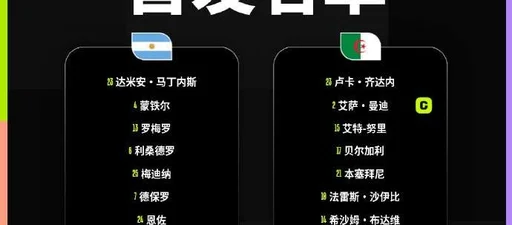 半场-阿根廷暂1-0阿尔及利亚 梅西世界波破门+进球被吹