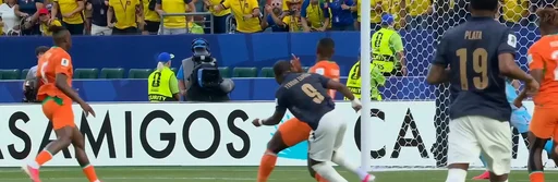 科特迪瓦0-0厄瓜多尔,约翰-耶博阿、阿兰-明达中柱