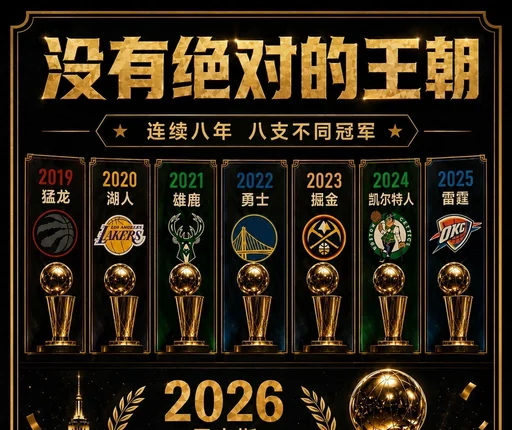 美记：百家争鸣让冠军变得像“参与奖” 王朝球队对联盟更有利